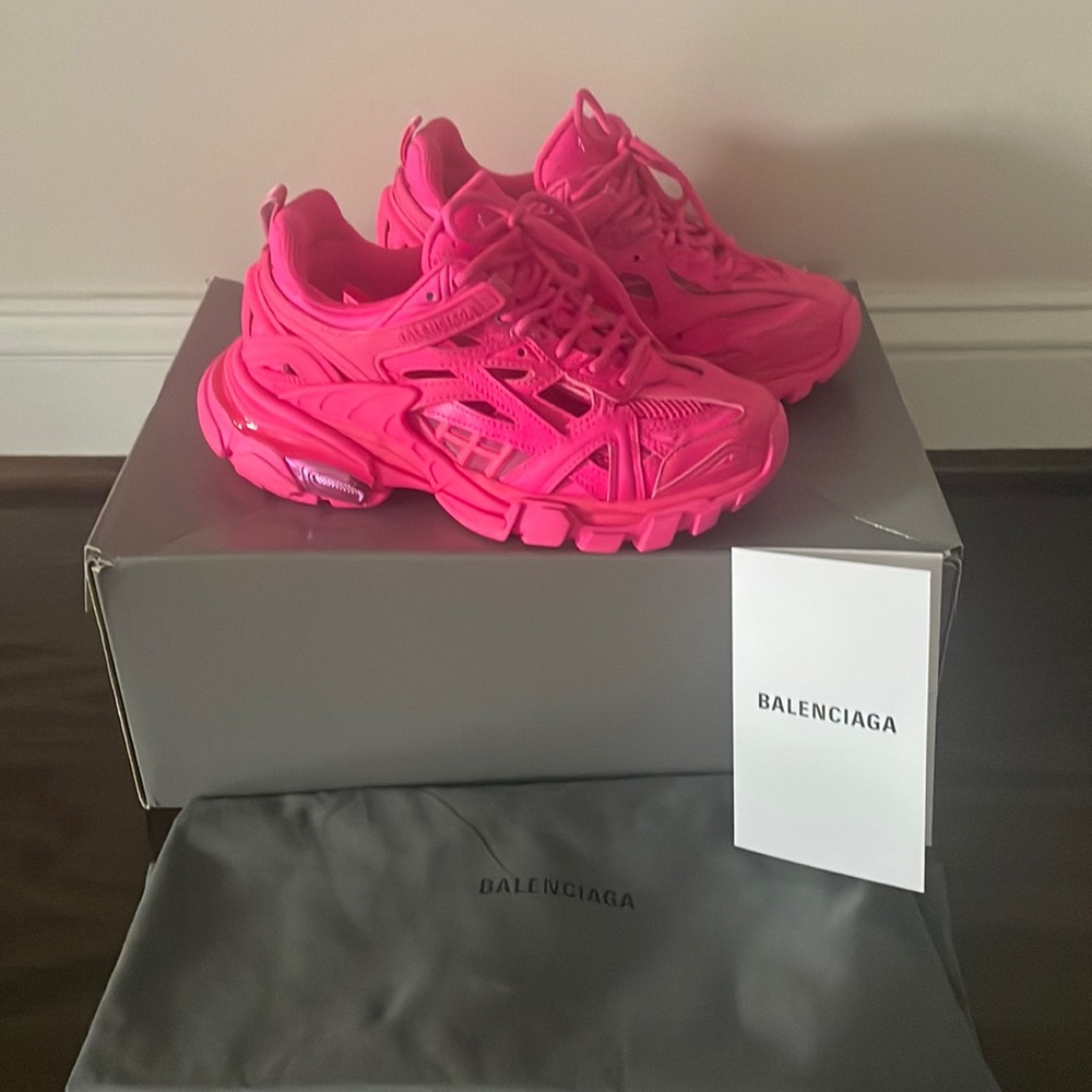 Balenciaga track 2 open sneakers Sz 35